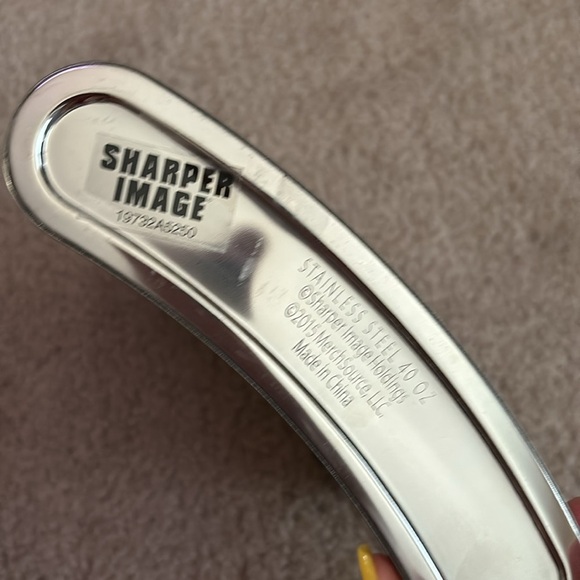 Sharper Image Silver Accent Giant Flask - Picture 3 of 8